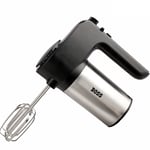 BOSS Whipmix Hand Mixer 300-Watt, 6-Speed with Turbo, Blender, Beater, (Black)