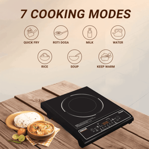 Inalsa Krevia Induction Cooktop, 2000 watts, 1 year Warranty image 4