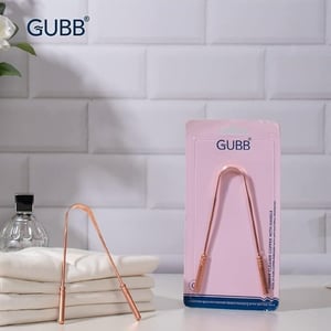 GUBB Ayurvedic Copper Tongue Cleaner for Kids & Adults - Natural Copper image 2
