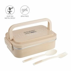 Dubblin Brunch Lunch Box, Stylish & Compact, Leak-Proof, Durable Design for Office, School & Travel Use image 13