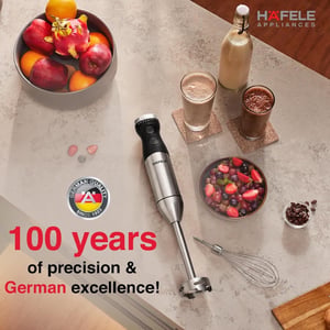 Häfele Chromatic Hand Blender – 600W, With Whisk Attachment, Powerful & Sleek, Ideal for Blending, Whipping & Everyday Cooking, 1 Year Warranty image 6