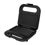 Havells Meltz Grill Sandwich Maker | 800 W | Power Indicator Light | Non-Stick Coating Plates | Heat Resistant Body | Quick Heating (Black)