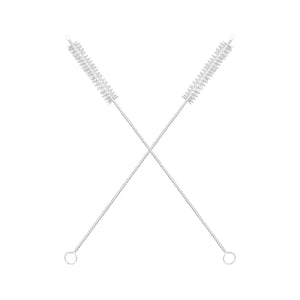 Long Straw Cleaning Brush Stainless Steel (Pack of 2 Pcs)