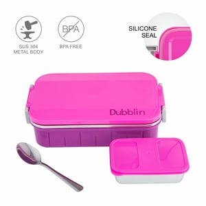 Dubblin Feast Lunch Box, Lightweight & Compact, Keeps Food Fresh, Ideal for School & Office image 7