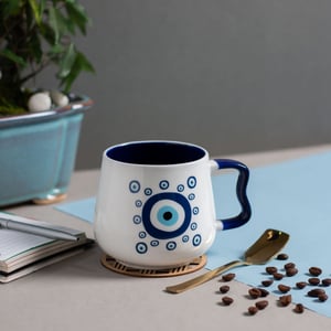 JCPL Ample Zest Coffee/ Milk Mug, 1 Piece, 470ml - Dark Blue