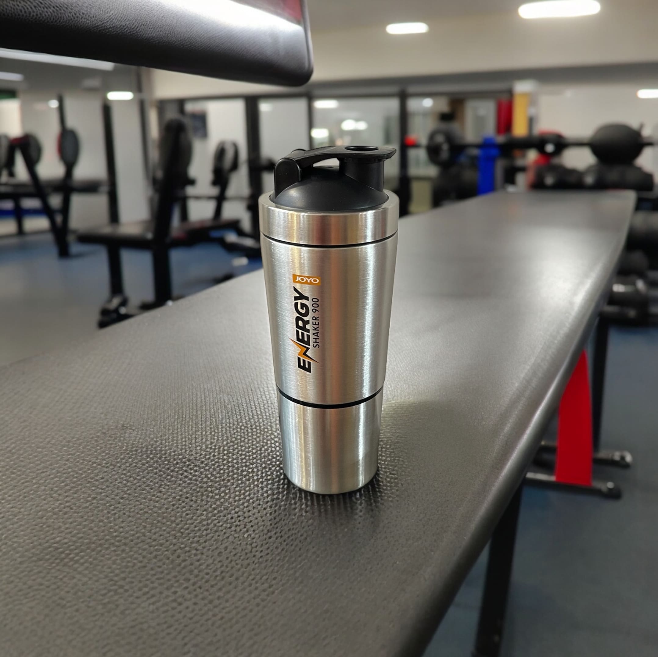 Joyo Stainless Steel Gym Shaker - 700 ml, Ideal for Pre-workouts, Protiens & Gym Use