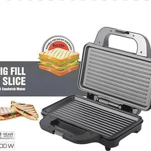Havells Big Fill Grill Sandwich Maker, Bigger Size Fits Bakery Bread as well, 900 watts, 2 years warranty image 3