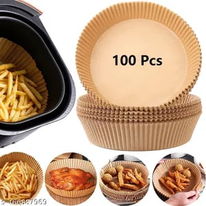 Air Fryer Paper Liners, 100 pcs image 5