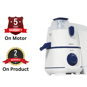 Havells Rigo 500 Watts Juicer Mixer Grinder (JMG), For Daily Juicing of Most Fruits & Vegetables, 2+1 Years Extended Warranty image 2