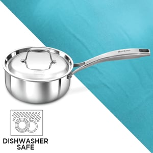 Hawkins Pro 1.5 Litre Sauce Pan, Tri-Ply Stainless Steel Tea Pan/Milk Pan with Stainless Steel Lid, Silver (PSSP15S) image 8