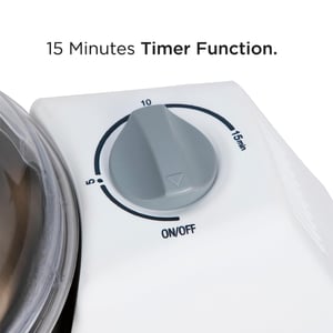 Clearline Automatic Electric Atta Kneader Dough Maker with Stainless Steel Bowl, For upto 500 gms of Dough, 1 Year Warranty image 5