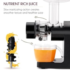 Borosil NutriRich Cold Press Juicer – 200W, 85 RPM Slow Juicing, Masticating Technology for Maximum Nutrition, 2-Year Warranty image 6