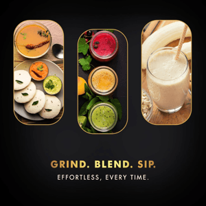 Sujata MG01 1000W Mixer Grinder for Heavy Grinding & Shakes image 6