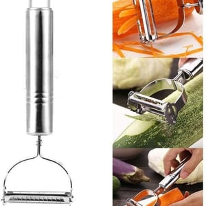 Stainless Steel Julienne Peeler | Sharp Stainless Steel Blade for Quick Thin Vegetable Strips & Garnishes image 4