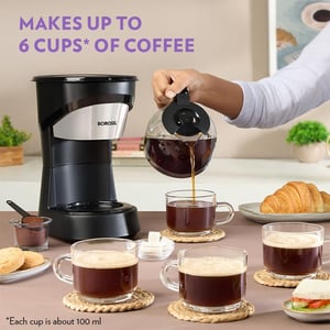 Borosil Coffee Machine | Brew Pro Drip  | 6 Cups Capacity image 3