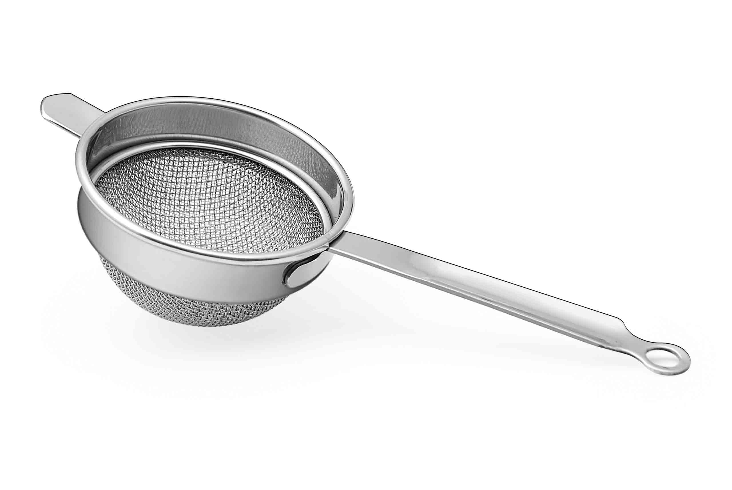 Stainless Steel Inox Tea Strainer | Rustproof, Dishwasher Safe, ISI Certified Robust Design