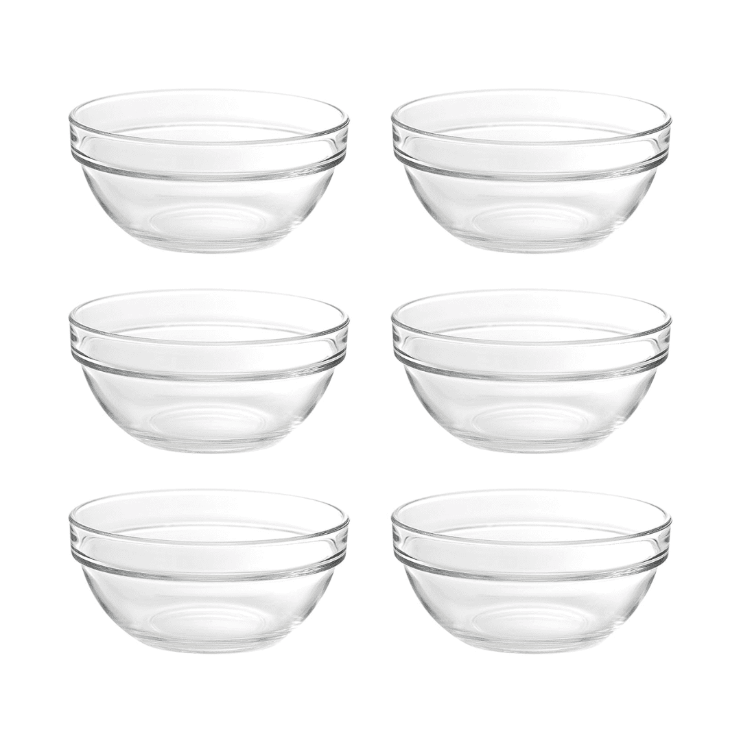 Ocean 5" (12 cms) Stack Bowl, Set of 6 pcs, Durable Katori for Everyday Use