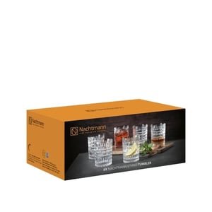 Nachtmann Ethno Whiskey Tumbler, 330 ml capacity, Set of 6, Made in Germany image 6
