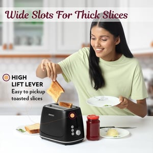 Borosil Krispy Pop-Up Toaster, 2 Slice, 2 years warranty image 4