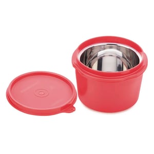 Signoraware Executive Microsafe Steel Container (Big), Inner Steel Container, Leak-Proof, Microwave Safe, Ideal for Office, School & Household Purposes