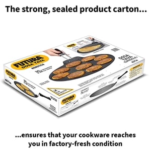 HAWKINS NONSTICK DOSA TAVA 30 CM (NDT30/INDT30), PFOA Free Non Toxic Coating, Ideal for Chillas, Dosas & Omelettes image 7