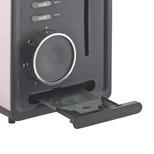 Borosil 850-Watt Krispy Pop-up Toaster, 2-Slice Toaster with Stainless Steel Body, 2 years Warranty image 3