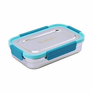 Dubblin Dine Out Senior Lunch Box, Stainless Steel Body, Compact & Sturdy, Ideal for School & Office image 5