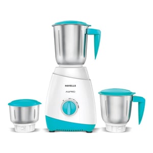 Havells Aspro Plus Mixer Grinder, 500 watts, 5 years motor warranty, 2 years product warranty