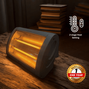 ZANIBO Halogen Heater, ZHH-1200, 800 watts, 1 year warranty image 2