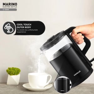 Havells Marino Electric Kettle, 1 Litre Capacity, 1200 watts, 2 year warranty image 5