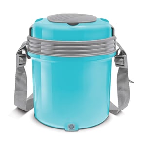 Milton Electron Electric Lunch Box, 1 year warranty - Blue - 3 pcs Set image 4