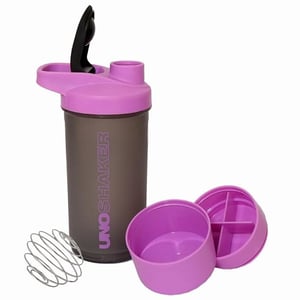 Jaypee Plus Plastic Uno Shaker with 2 storage compartment and wire blending ball image 9