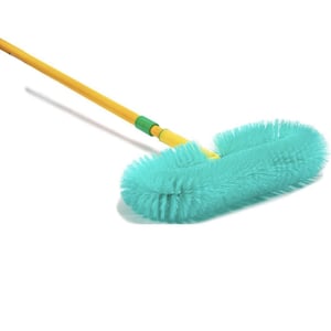 Unique Telescopic Jaala Broom & Cobweb Brush | Extends up to 84 Inches, Soft Dense Bristles, Indoor & Outdoor Use image 2