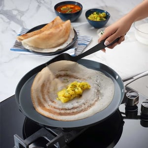Tramontina Fusao EX+ Healthy Triply Ceramic 28cm Dosa Tawa 4mm thick image 2