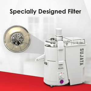 Sujata Powermatic Juicer Mixer Grinder, 900 watts, 2 years Warranty image 6