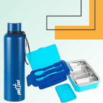 Matching Lunch Box & Bottle Sets