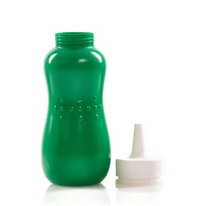 Gluman Sauce Bottle 390, Twist Open & Close Lid Squeeze Bottle, Ideal for Ketchup, Mayo & Home-made Sauces image 8