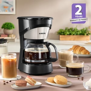 Borosil Coffee Machine | Brew Pro Drip  | 6 Cups Capacity image 2