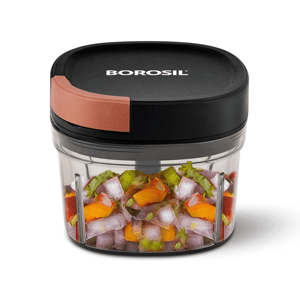 Borosil Eazy Pull String Chopper, For Daily & Effortless Chopping - 600 ml