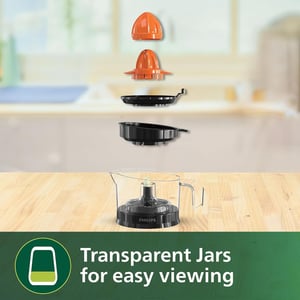 Philips  Citrus Press Juicer Black & Transparent - HR2777/00, 2 years warranty image 6