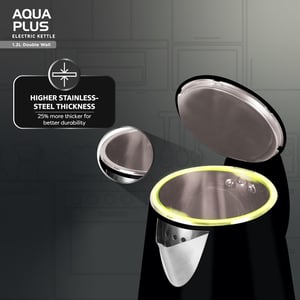 Havells Aqua Plus 1.2L Electric Kettle, Cool Touch Body, 2 Years Warranty image 6