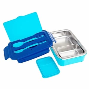 Dubblin Buffet Lunch Box, Stylish & Compact with separate Spoon & Fork Compartment, Well suited for school use image 16