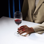 Ocean Madison Stripe Red Wine Glasses, Set of 6 pcs, Made of Ultra Clear & Durable Glass