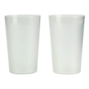 Gluman Frost Tumbler (Set of 2 pcs) - 300 ml, Unbreakable Tumbler, Ideal for Home, Office & Travelling image 2