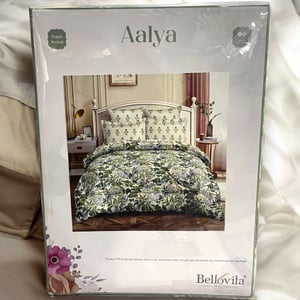 Bellovita Aalya Bedsheet, Queen Size, 220 cms X 240 cms image 3