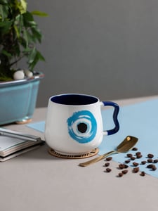 JCPL Ample Zest Coffee/ Milk Mug, 1 Piece, 470ml – Light Blue