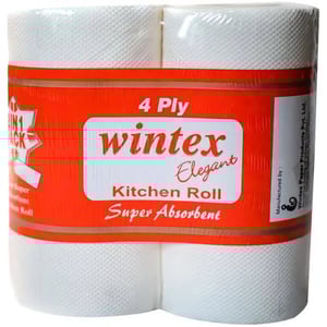 Wintex Kitchen Roll 4-Ply (Pack of 2), Offer Buy 1 Get 1 Free