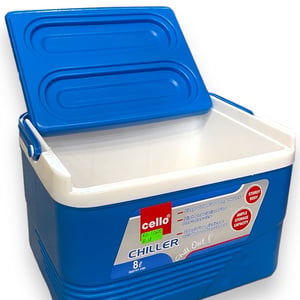Cello Plastic Chiller - 8 Litres, Insulated Body, Ideal for Cold Water, Juices & Summer Beverages at Home or Office image 4