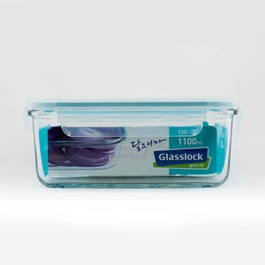 GLASSLOCK CLASSIC AIRTIGHT TEMPERED FOOD CONTAINER - 1100 ML, Leak Proof, BPA Free, Microwave & Freezer Safe & Airtight image 6