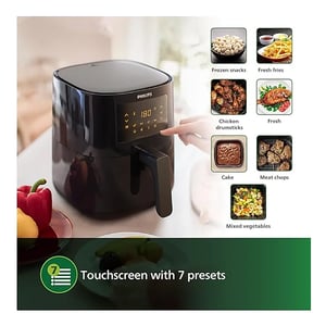 Philips Digital 4.1 Litre Airfryer with Rapid Air Technology - HD9252/90, 2 years warranty image 2